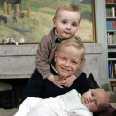 The Children of the Crown Prince and Crown Princess' family (Photo: Lise Åserud, Scanpix)